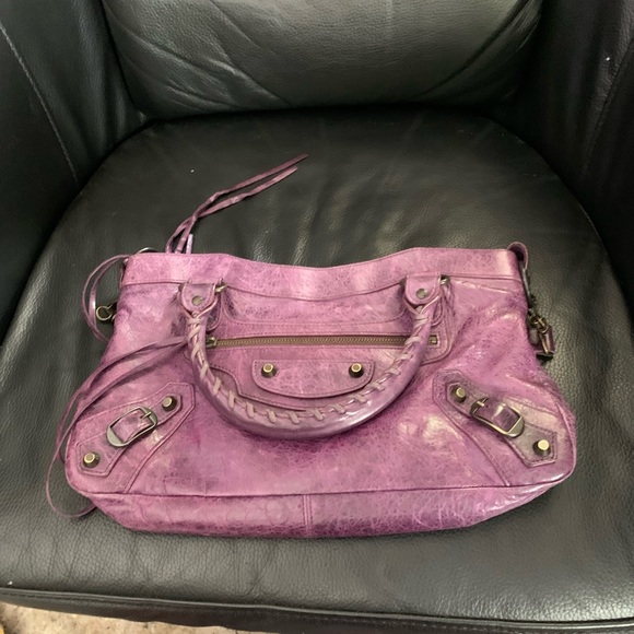 Balenciaga Handbags - BALENCIAGA The First 2 Way Shoulder Bag Hand Bag Leather